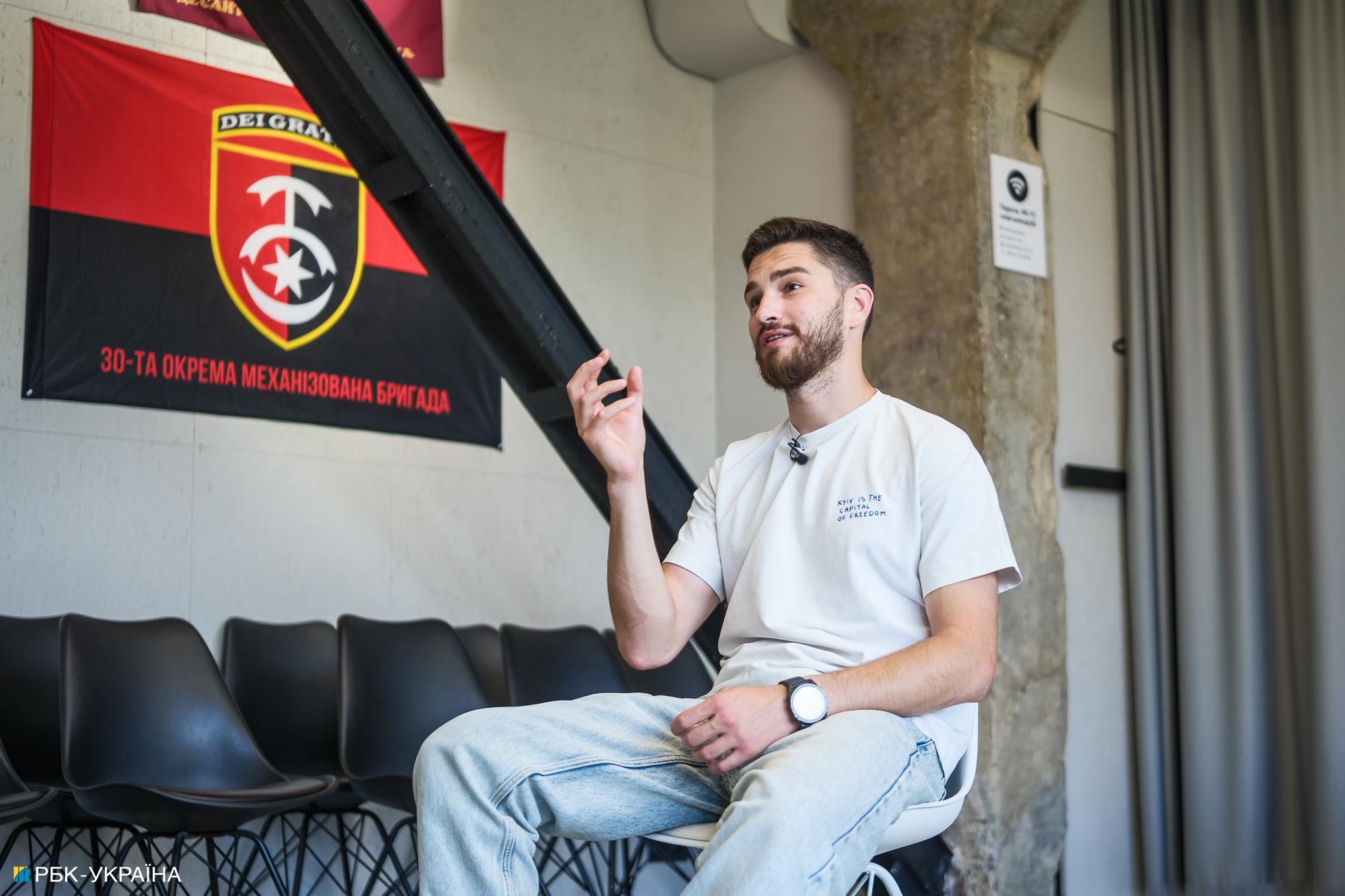 Mariupol defender Hlib Stryzhko: Old men in suits with medals are no longer the typical image of veterans