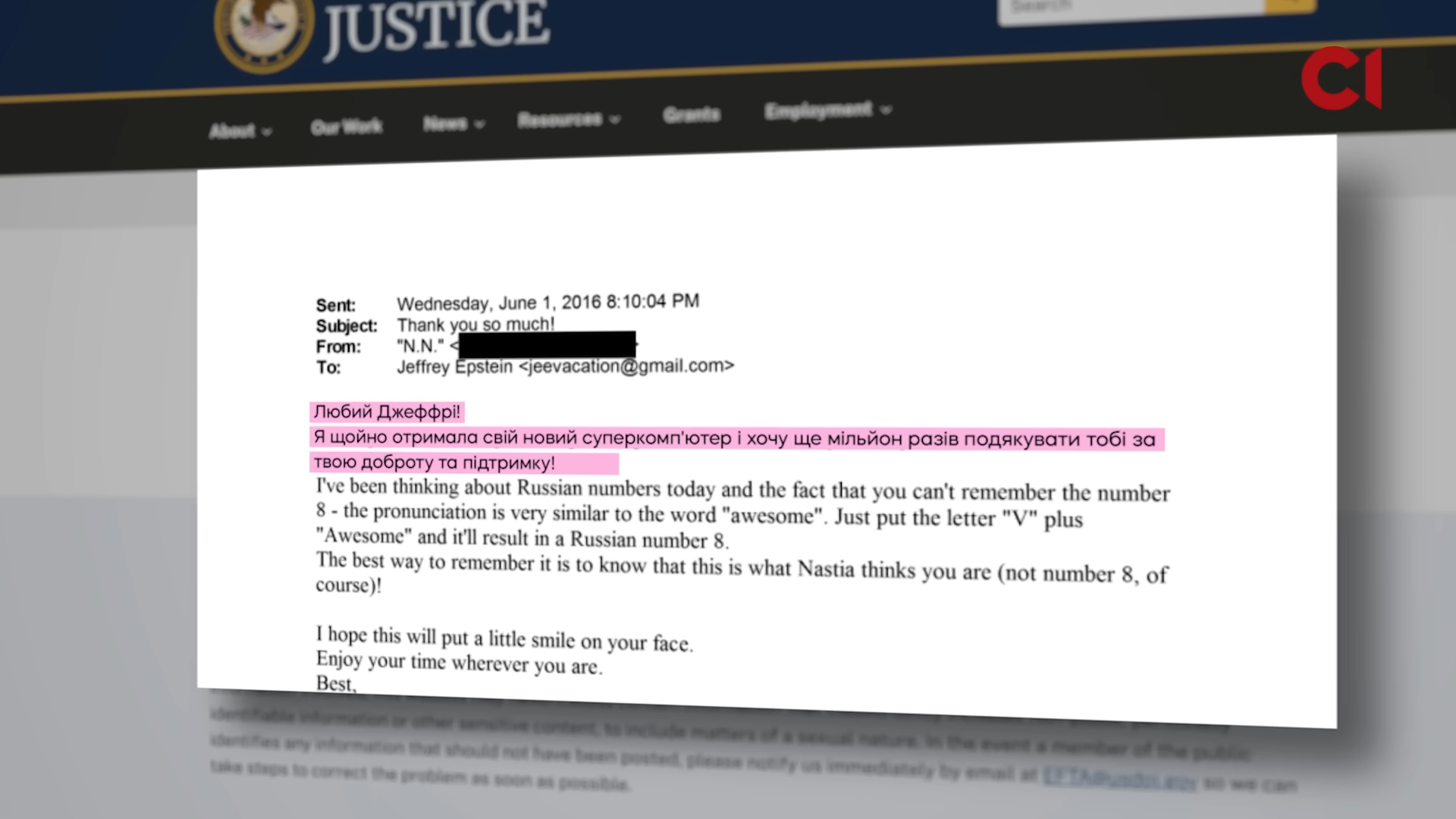 Ukrainian model allegedly recruited girls for Epstein - Investigation