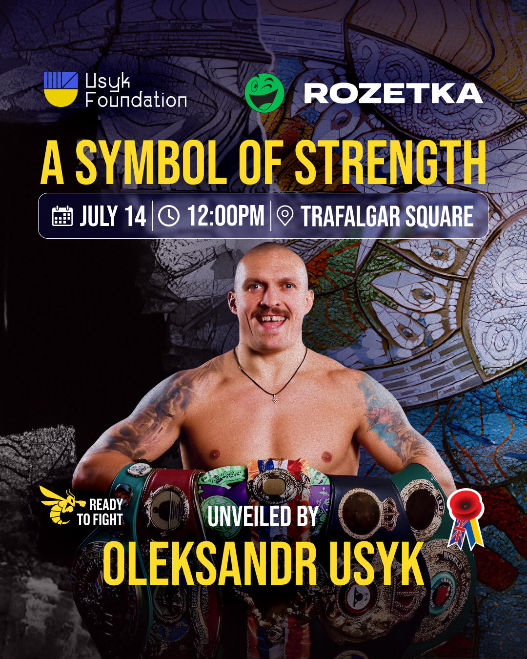 Усик вразить Лондон несподіваною презентацією: про що йде мова