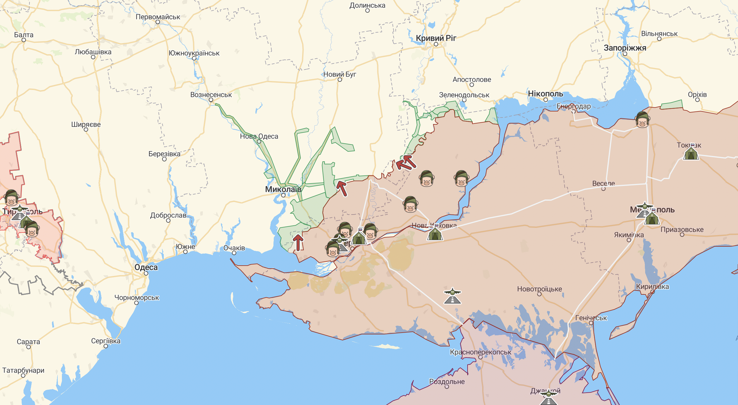 Карта війни в Україні на 26 серпня: де окупанти ведуть наступ