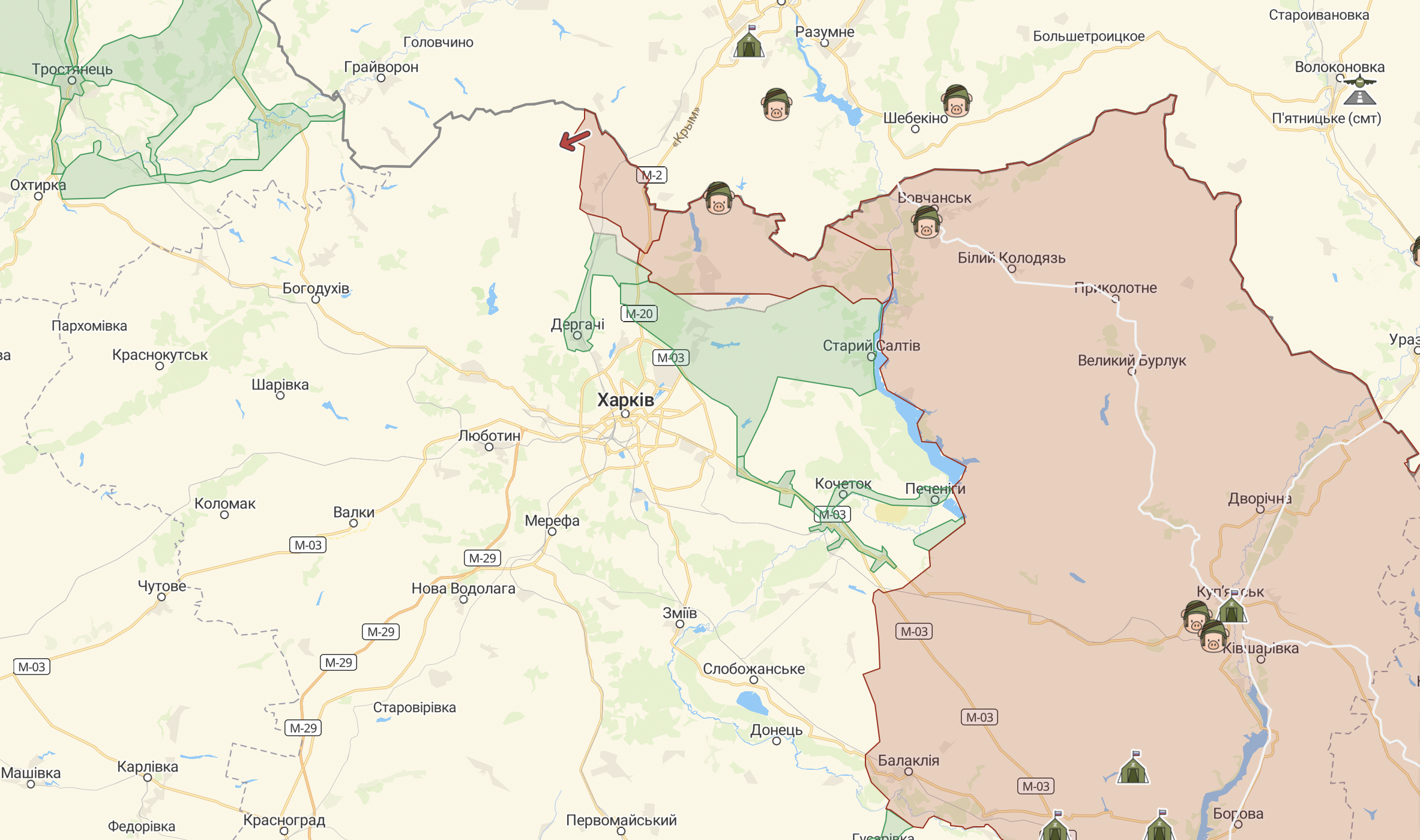 Карта війни в Україні на 26 серпня: де окупанти ведуть наступ