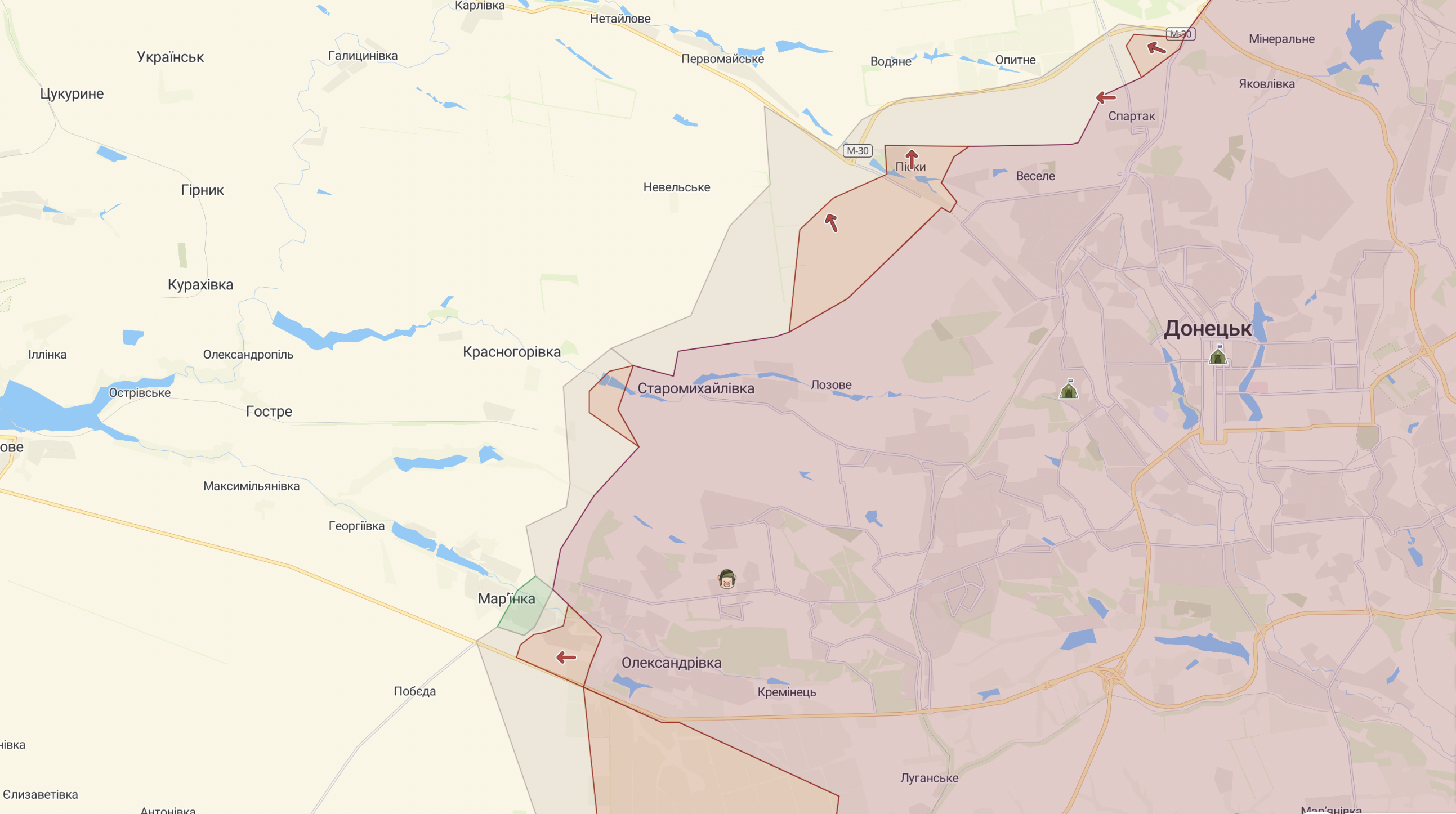 ЗСУ звільняють села на Донбасі, йдуть бої: оновлена карта війни