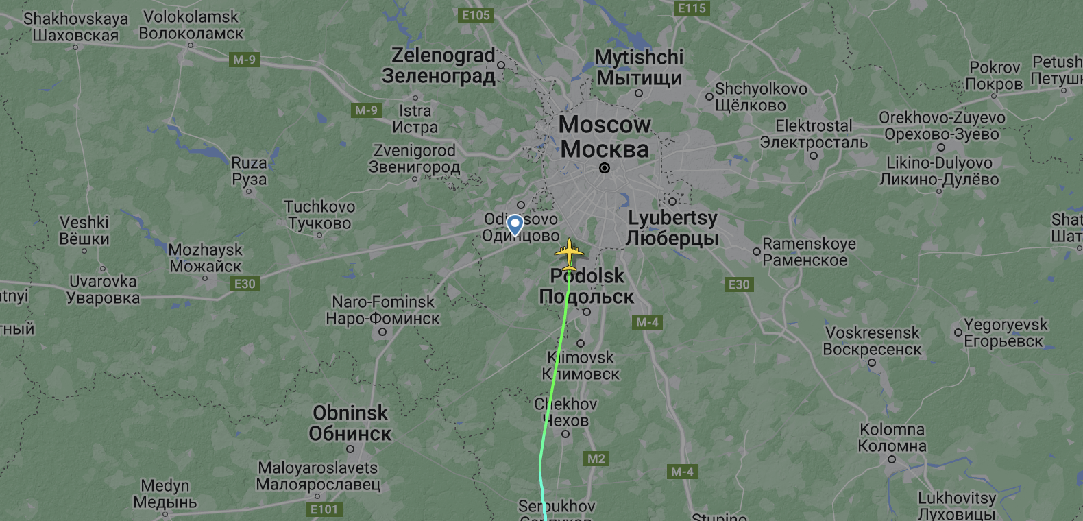 В Москву зачастили рейсы грузовых самолетов Ил-76 из Ирана