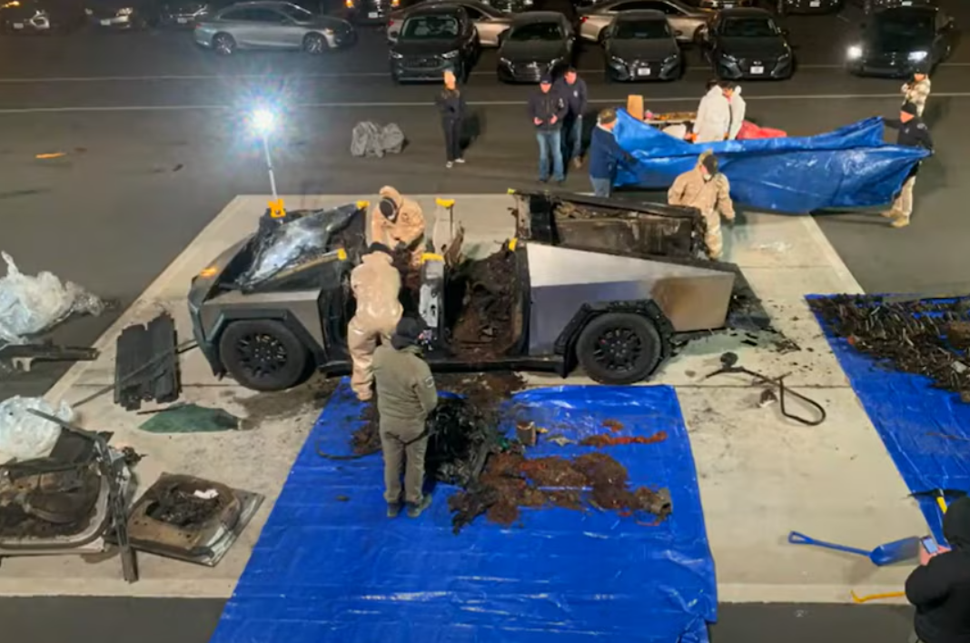 Военный США, устроивший взрыв Cybertruck, оставил записку о &quot;тревожном звонке&quot;