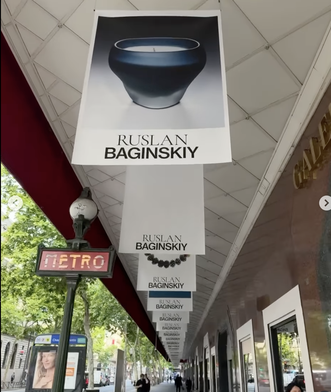 Український тріумф у Парижі: Руслан Багінський відкрив бутик у Galeries Lafayette