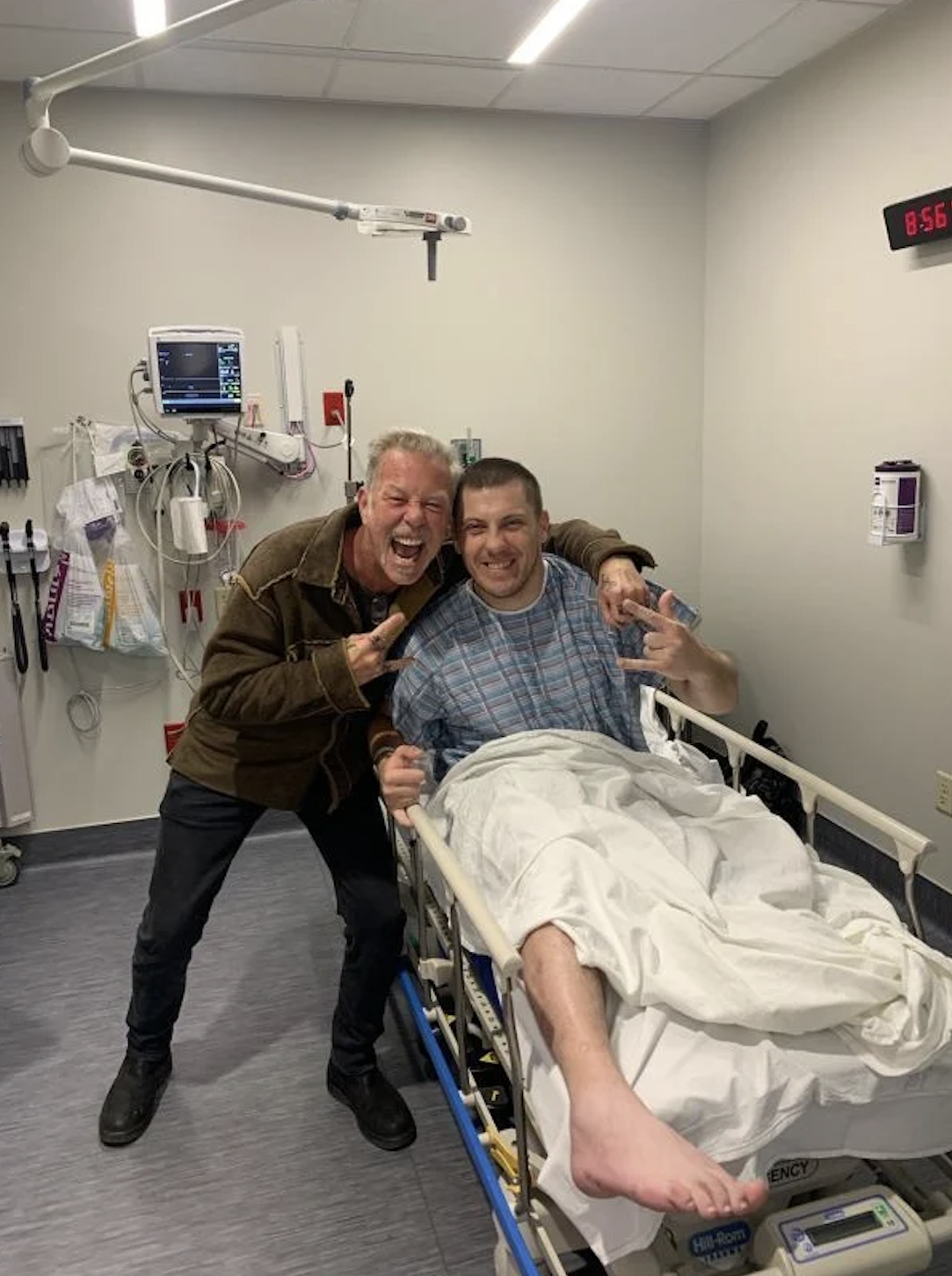 Metallica frontman calls Ukrainian fan special friend as stadium erupts in applause