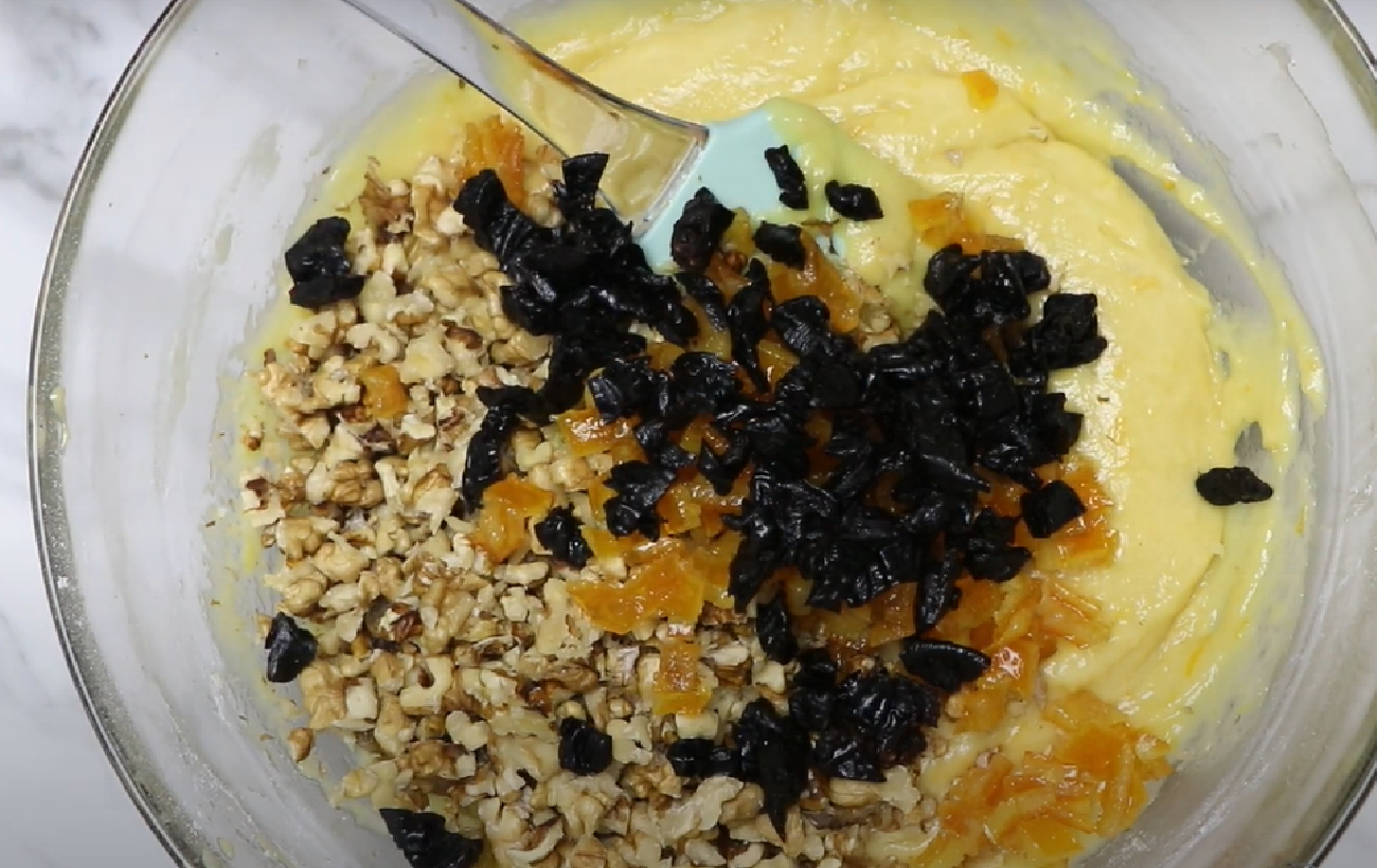 Кекс с сухофруктами