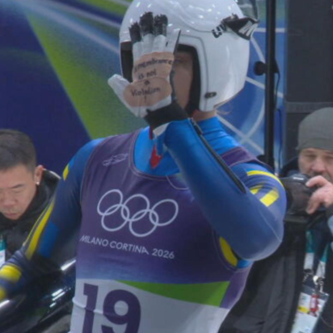 'This is propaganda': IOC bans slogan on Ukrainian freestyle skier’s helmet at Olympics