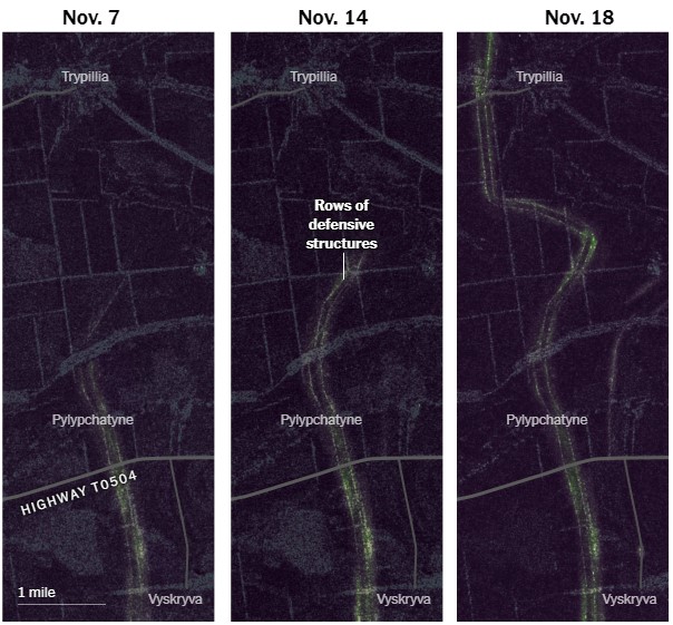 Оборона у землі. Чи зможуть нові російські укріплення стримати ЗСУ (супутникові фото)