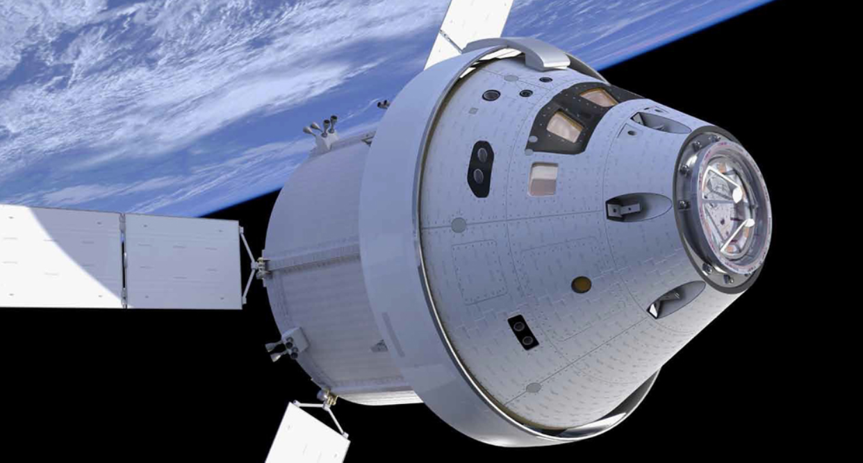 See what the spacecraft that will send astronauts to the moon looks like