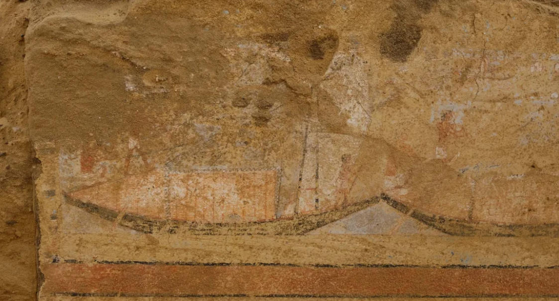 Археологи у піраміді знайшли рідкісні фрески, яким понад 4 тисячі років: фото