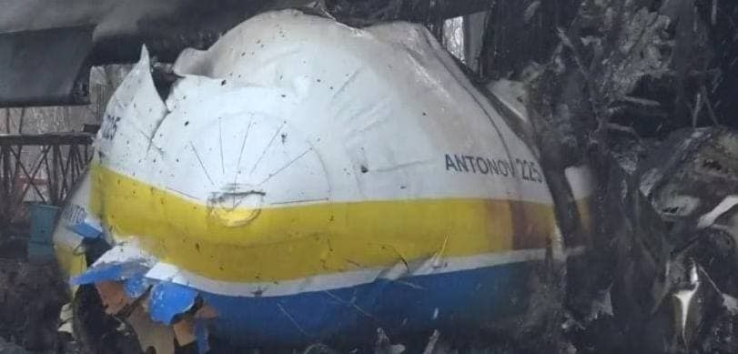Появились новые фото уничтоженной оккупантом "Мрии" Ан-225 под Гостомелем
