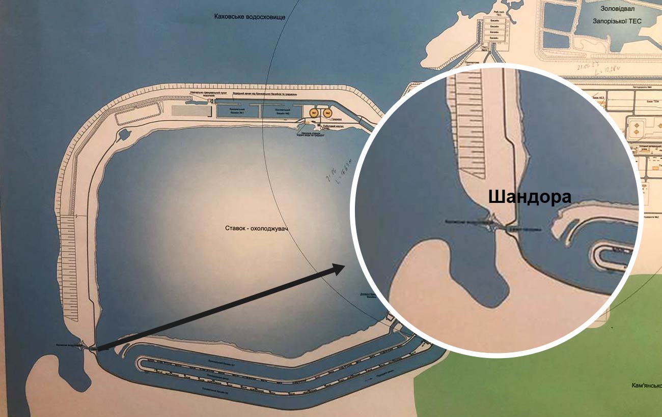 Для спуска воды из пруда-охладителя ЗАЭС подрыв необязателен, - глава &quot;Энергоатома&quot;