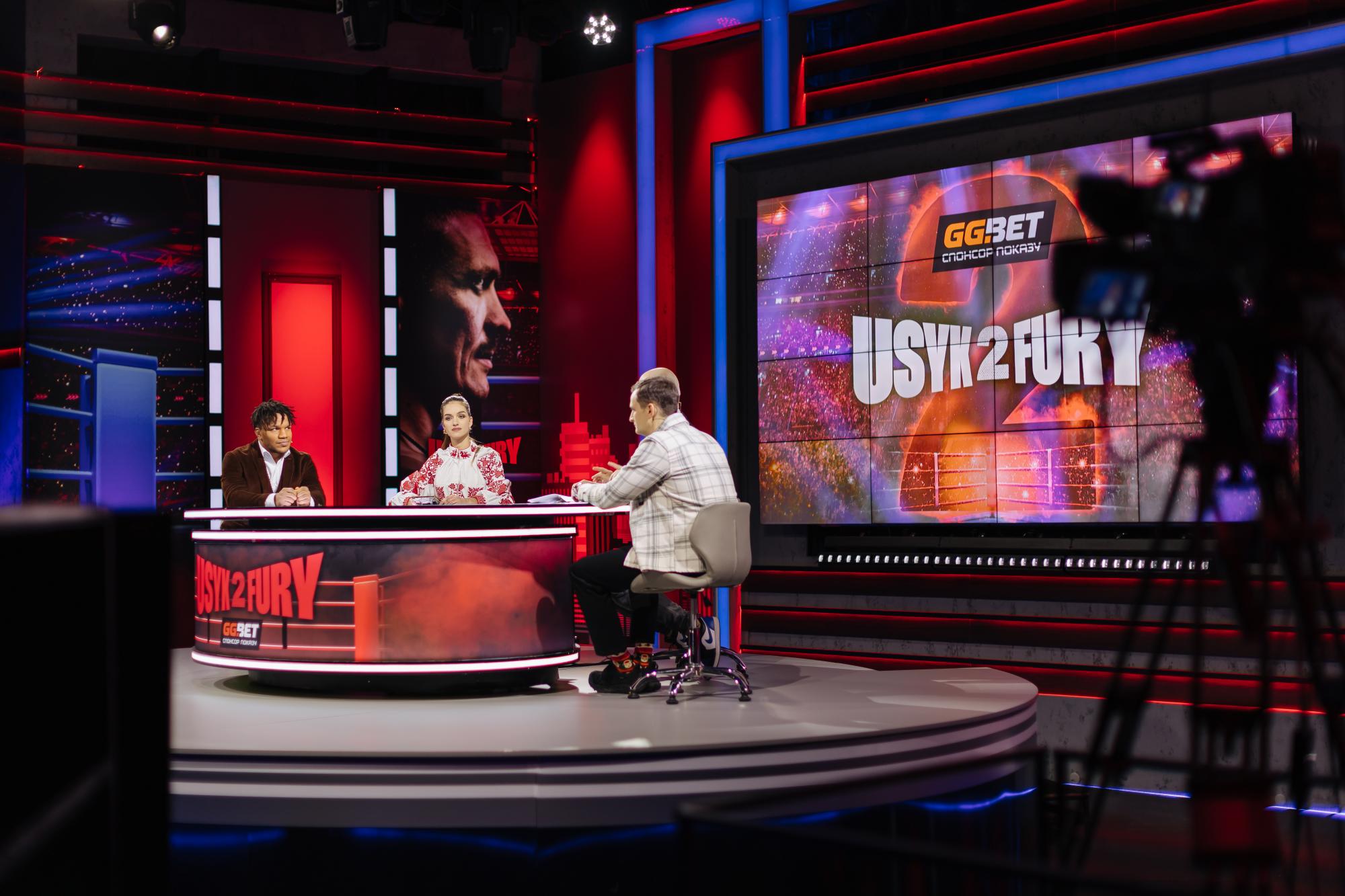 Усик - Фьюри 2. Как MEGOGO готовился к поединку мирового значения: фото из студии