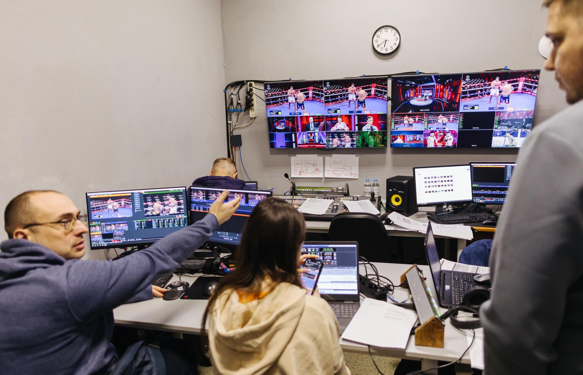 Усик - Фьюри 2. Как MEGOGO готовился к поединку мирового значения: фото из студии