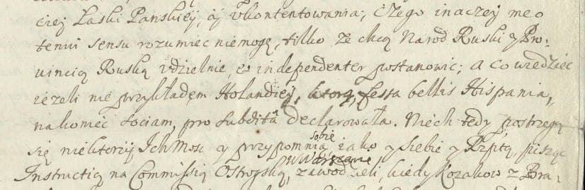 У Польщі виявили унікальний документ часів гетьмана Петра Дорошенка (фото)