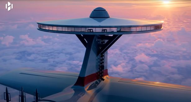 Гигантский атомный &quot;летающий отель&quot;, который никогда не будет приземляться: как он выглядит