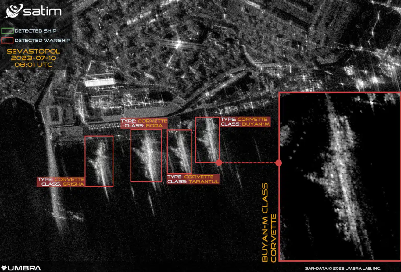 Аналитики объяснили, как новые технологии помогут Украине раскрыть замаскированные корабли РФ