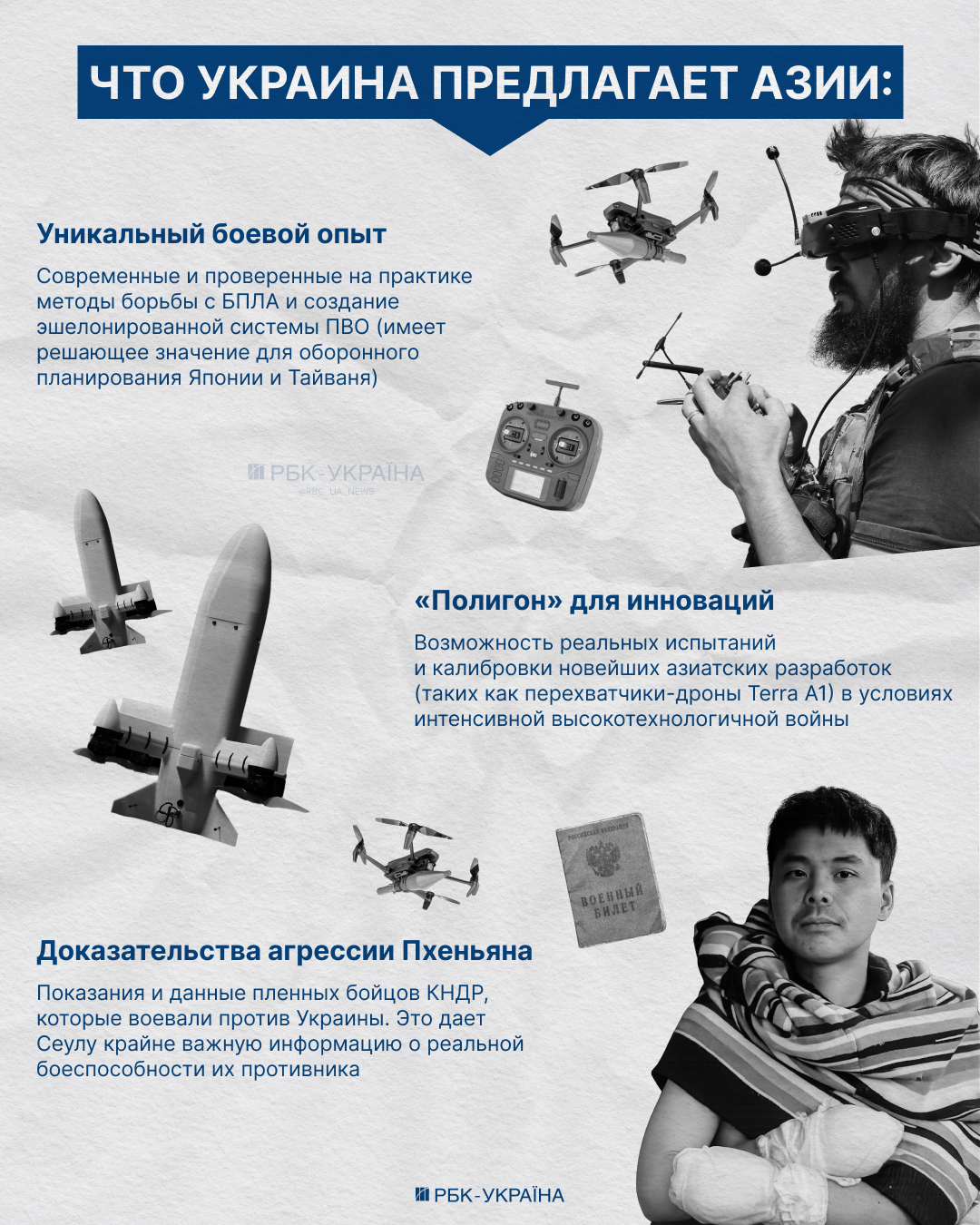 Дипломатия дронов и не только. Как Украина ищет партнеров в Азии в обход Пекина