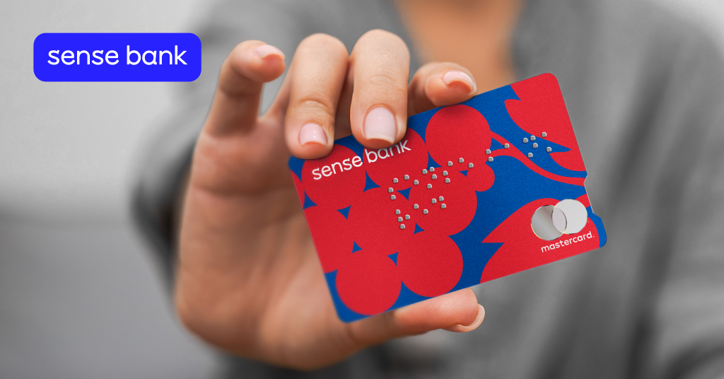Sense Bank и Mastercard запустили первую инклюзивную карту RED 2.0: в чем особенность