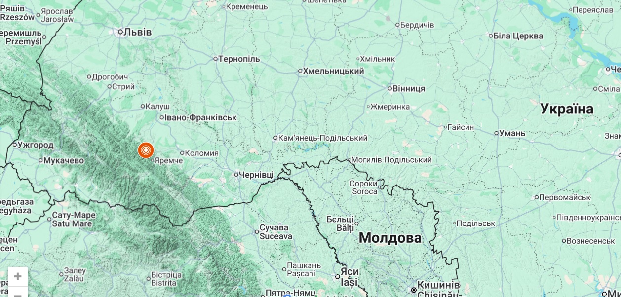На Івано-Франківщині стався землетрус