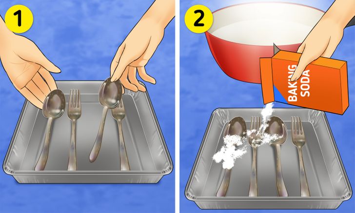 Как отмыть и начистить до блеска ложки и вилки: легкий и экономный способ