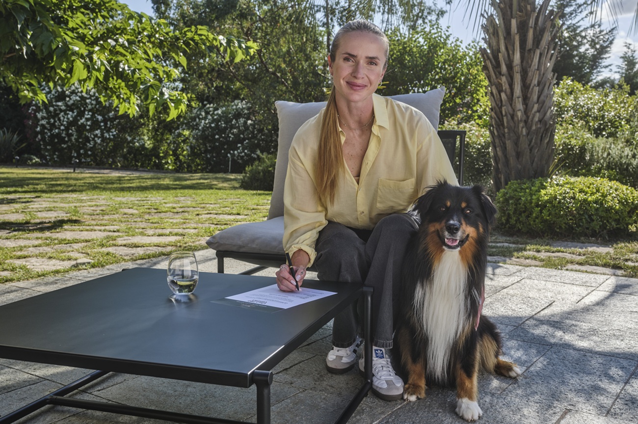 Свитолина и ее собака Визз в новой роли вместе с Purina® PRO PLAN®