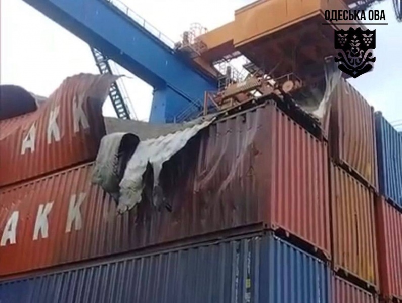 Russia strikes ports in Ukraine's Odesa region, leaving one person dead