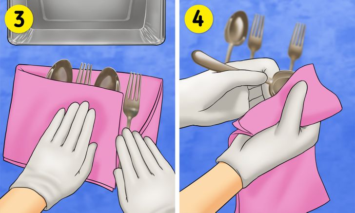 Как отмыть и начистить до блеска ложки и вилки: легкий и экономный способ