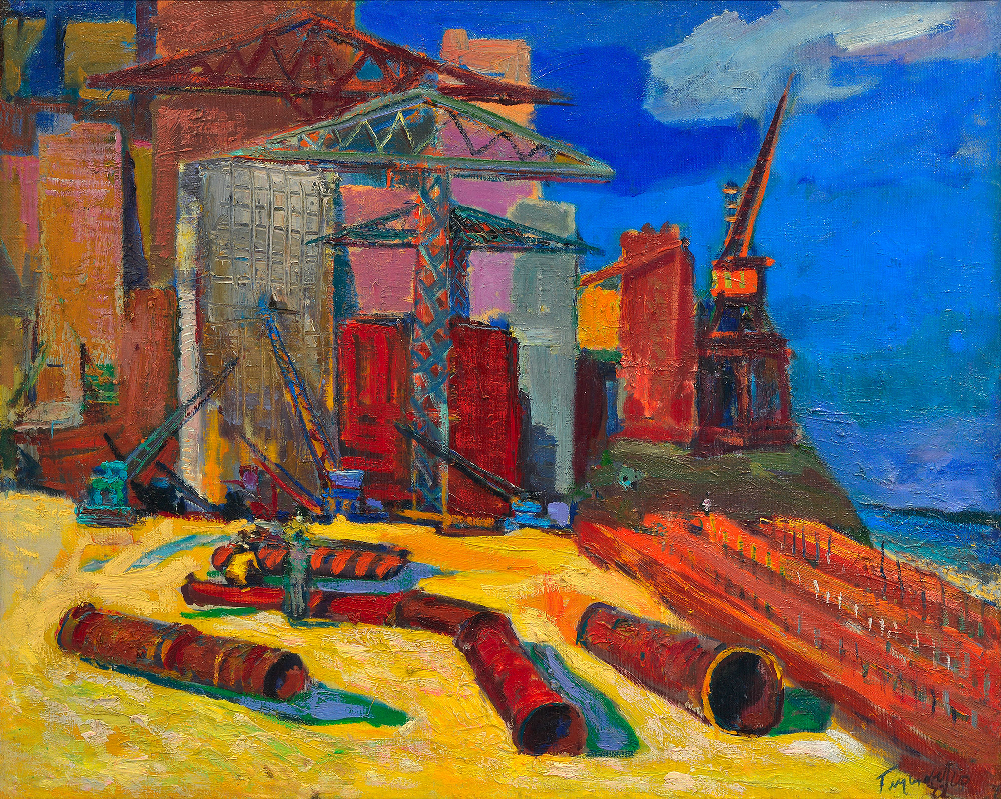 В Киеве начался аукцион с редкими картинами Ивана Марчука, Николая Глущенко, Марии Примаченко и других художников Украины