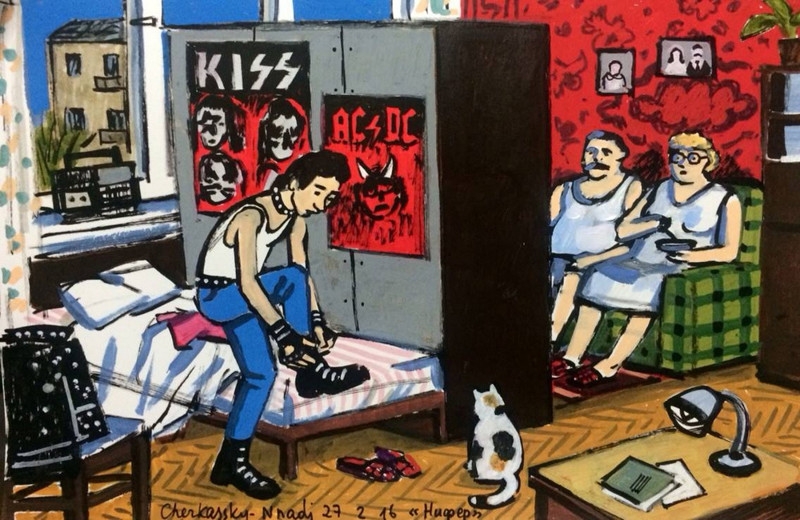 Всплыли рисунки &quot;советской&quot; девочки, показывающие суровую правду об СССР