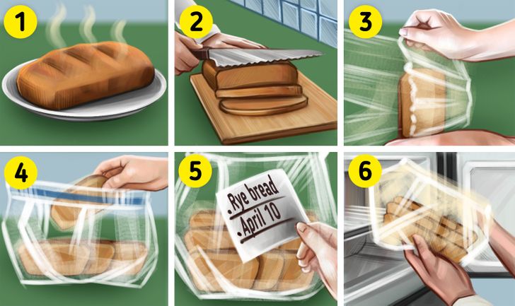 Експерти розповіли, як правильно заморозити хліб, щоб він залишався свіжим