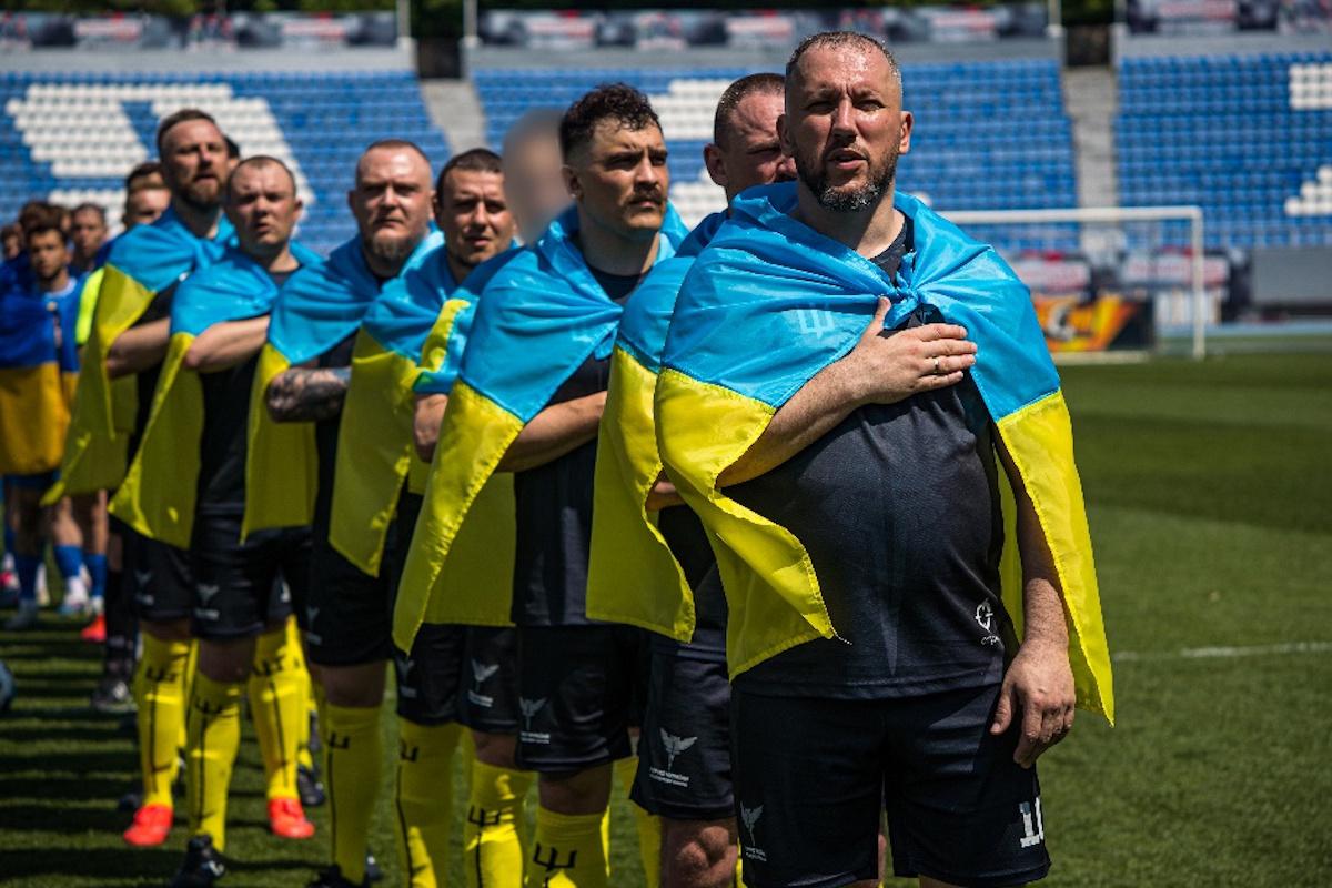"Динамо" проти воїнів "Спецпідрозділу Тимура" ГУР МО: у Києві зіграли матч єдності