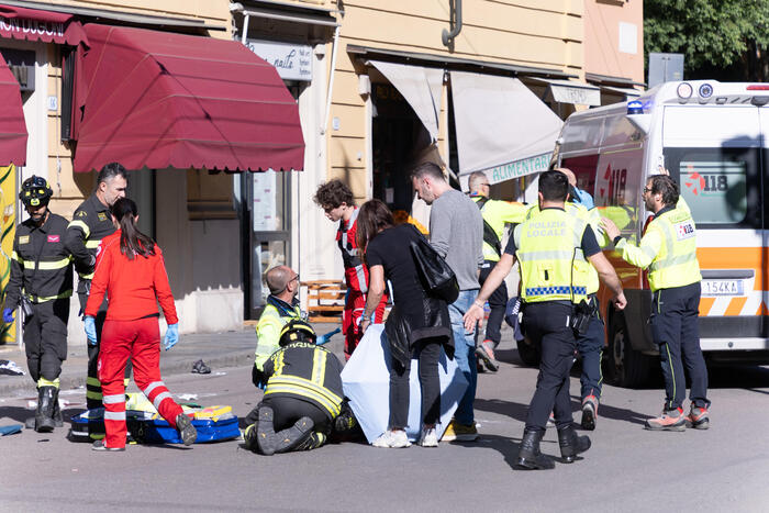 Driver crashes into crowd in Italy, then attacks bystanders with knife