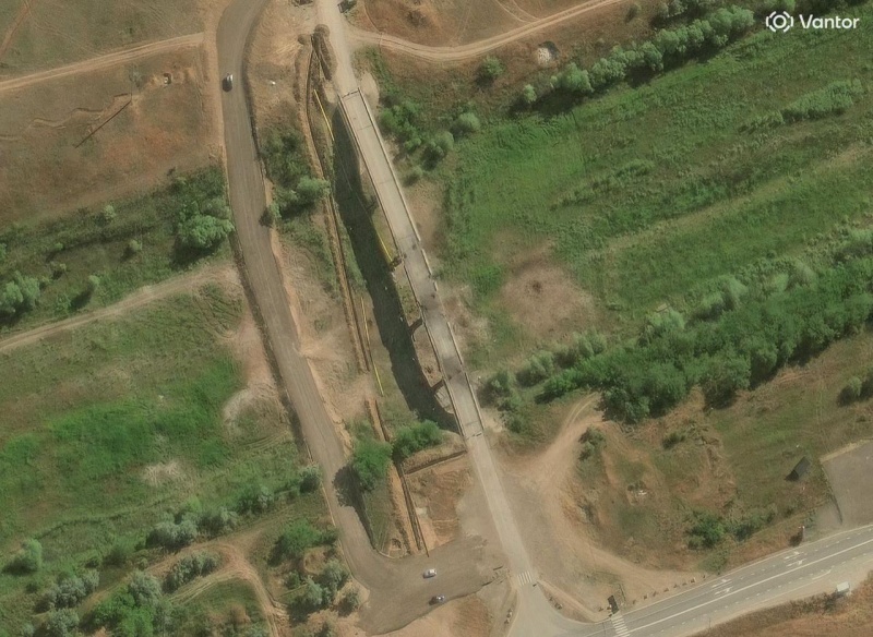 Destroyed bridges and burning oil depots: New photos reveal scale of damage after strikes on Crimea