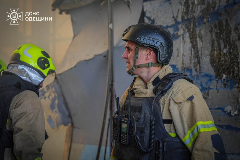 Russia strikes hygiene products factory in Odesa region with missile, injuring several people