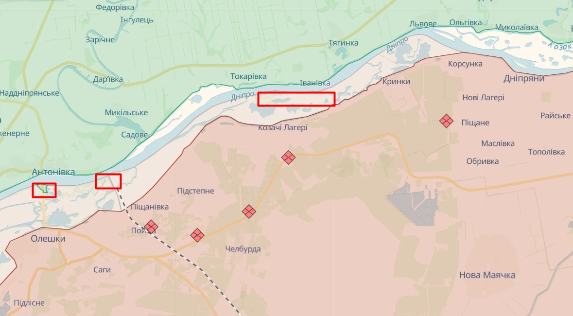 На левобережье Херсонской области есть три плацдарма для ВСУ: эксперт назвал их