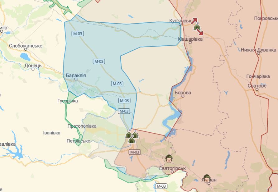 Карта бойових дій: де просунулися ЗСУ на сході України