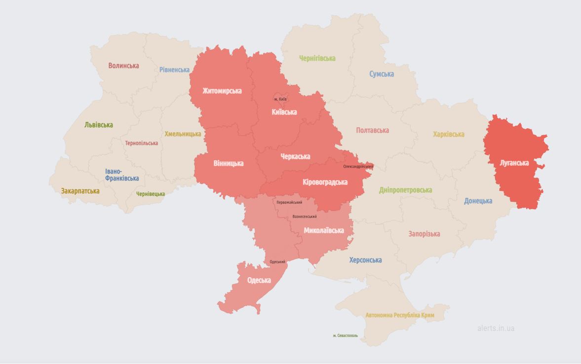 В Одессе во время воздушной тревоги раздался взрыв