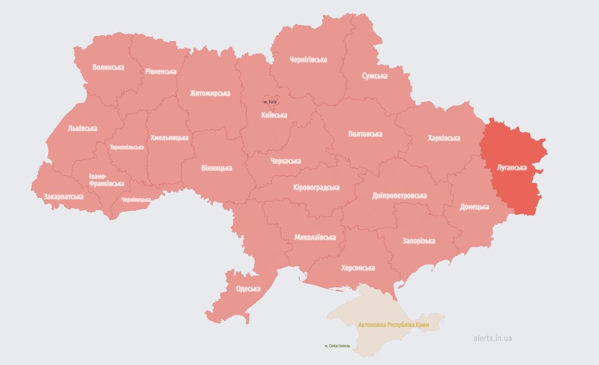 В Беларуси фиксируют взлет истребителей. По Украине объявлена масштабная тревога