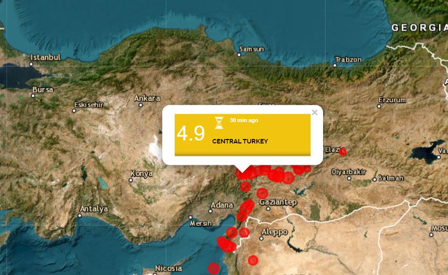Південь та центр Туреччини сколихнули нові землетруси