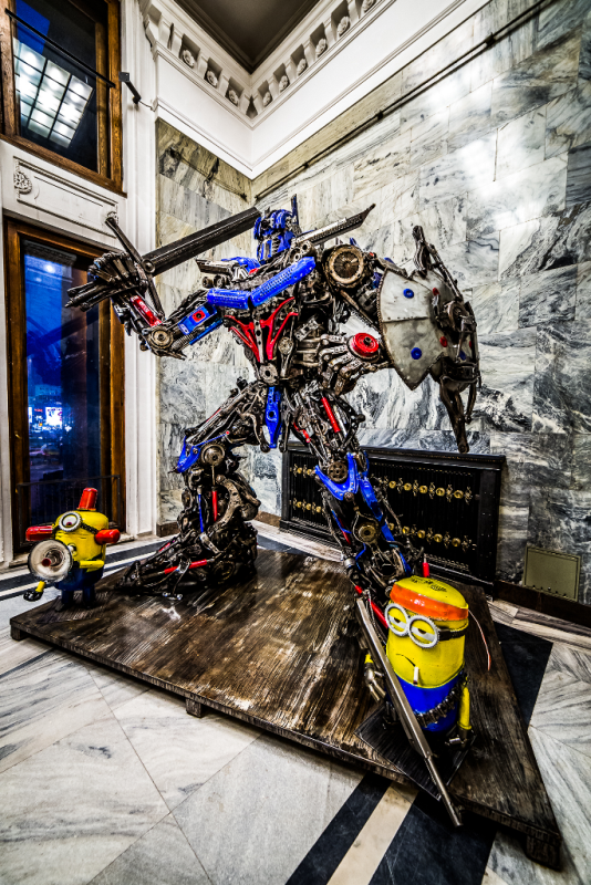 Из металлолома - в произведение искусства: киевляне смогут увидеть уникальную выставку стальных фигур