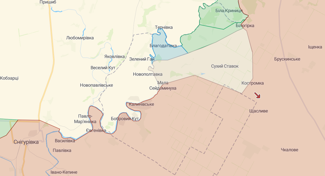 Актуальна карта війни в Україні: які зміни на Харківському напрямку