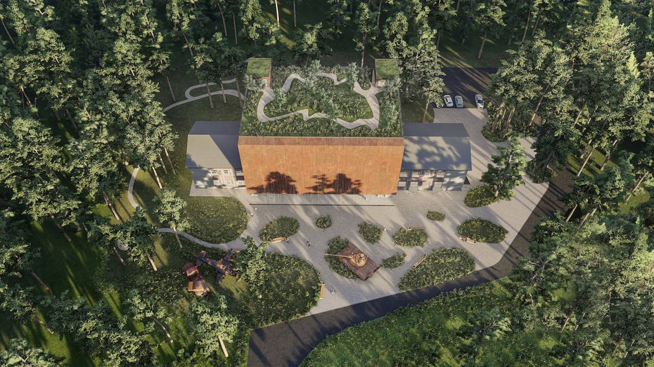 Архитекторы показали проект мемориала в Ягодном, которое 27 дней было под оккупацией россиян