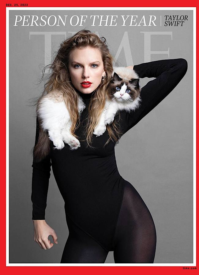 &quot;Чи можу я взяти свого кота?&quot;: Тейлор Свіфт жартівливо відреагувала на звання Людина року