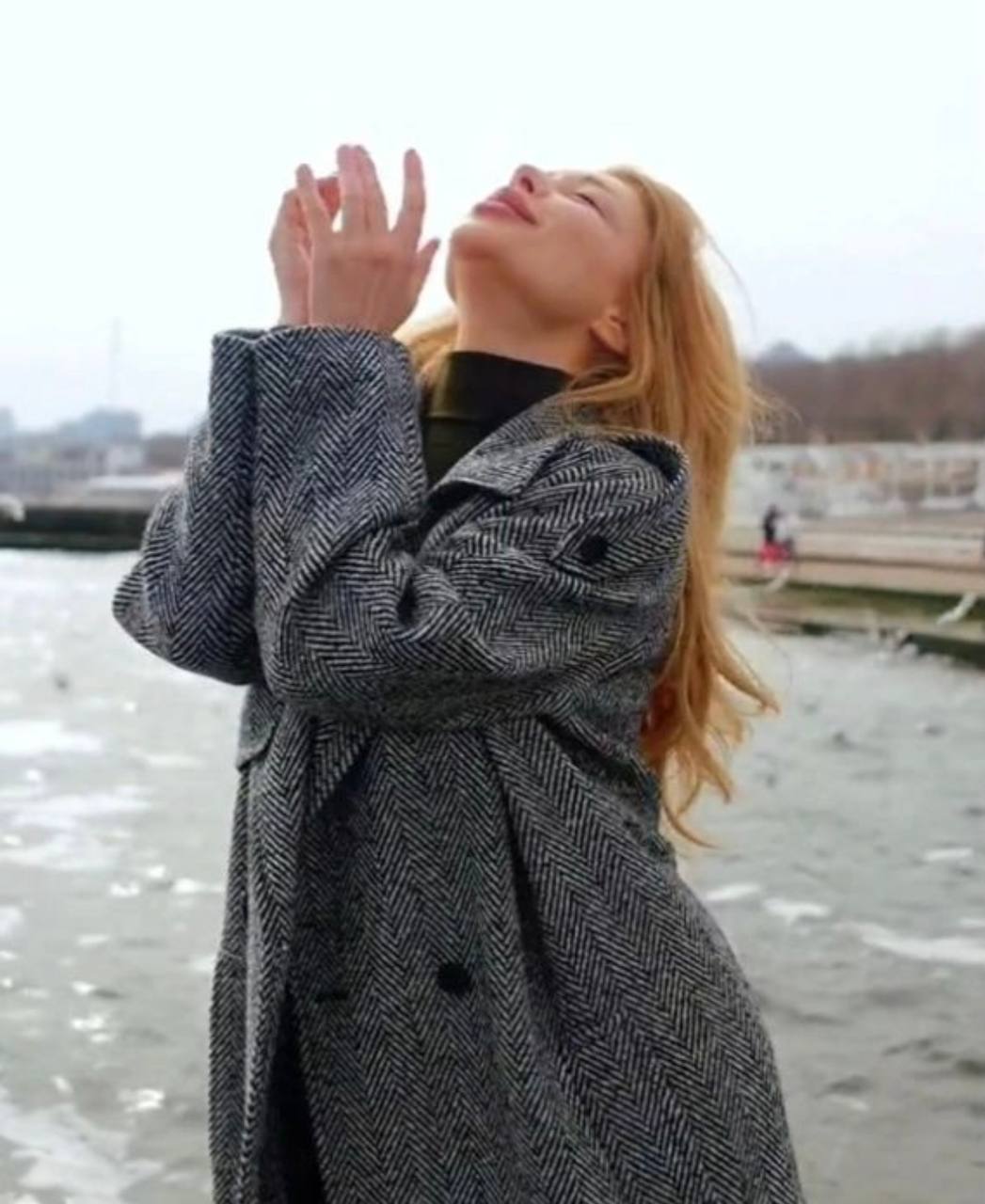 Скільки коштує трендове сіре пальто, як у Тіни Кароль (фото)