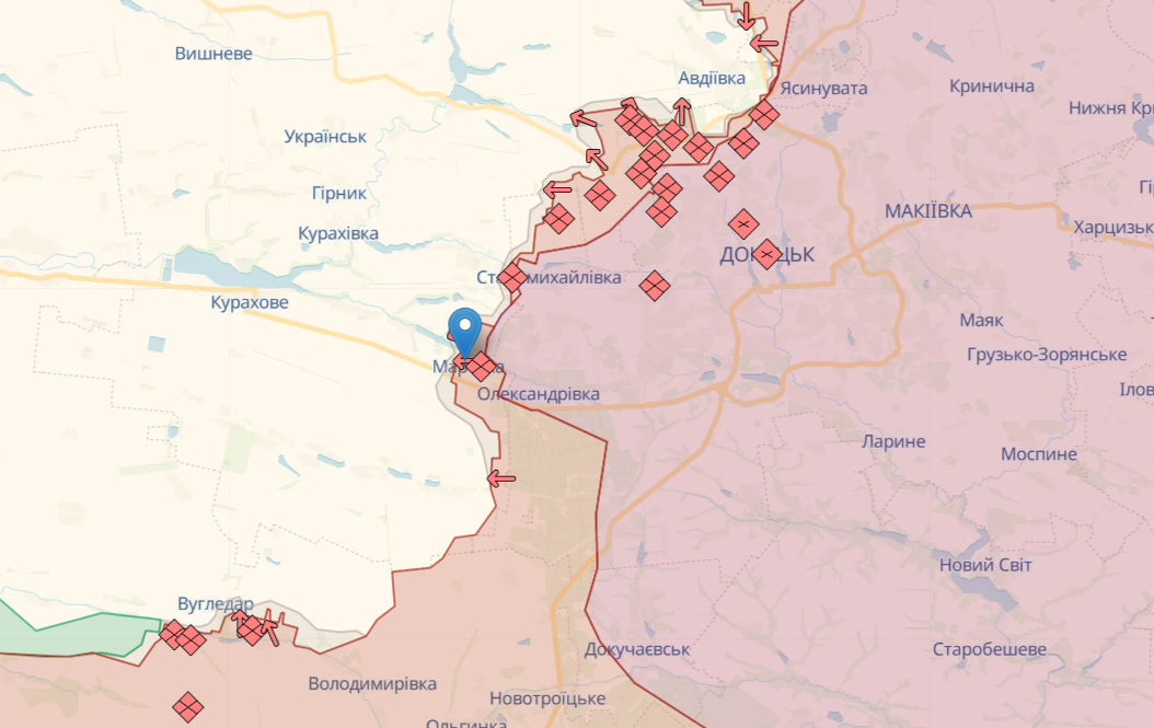 Сили спецоперацій влаштували "полювання" на окупантів у Мар'їнці (відео)