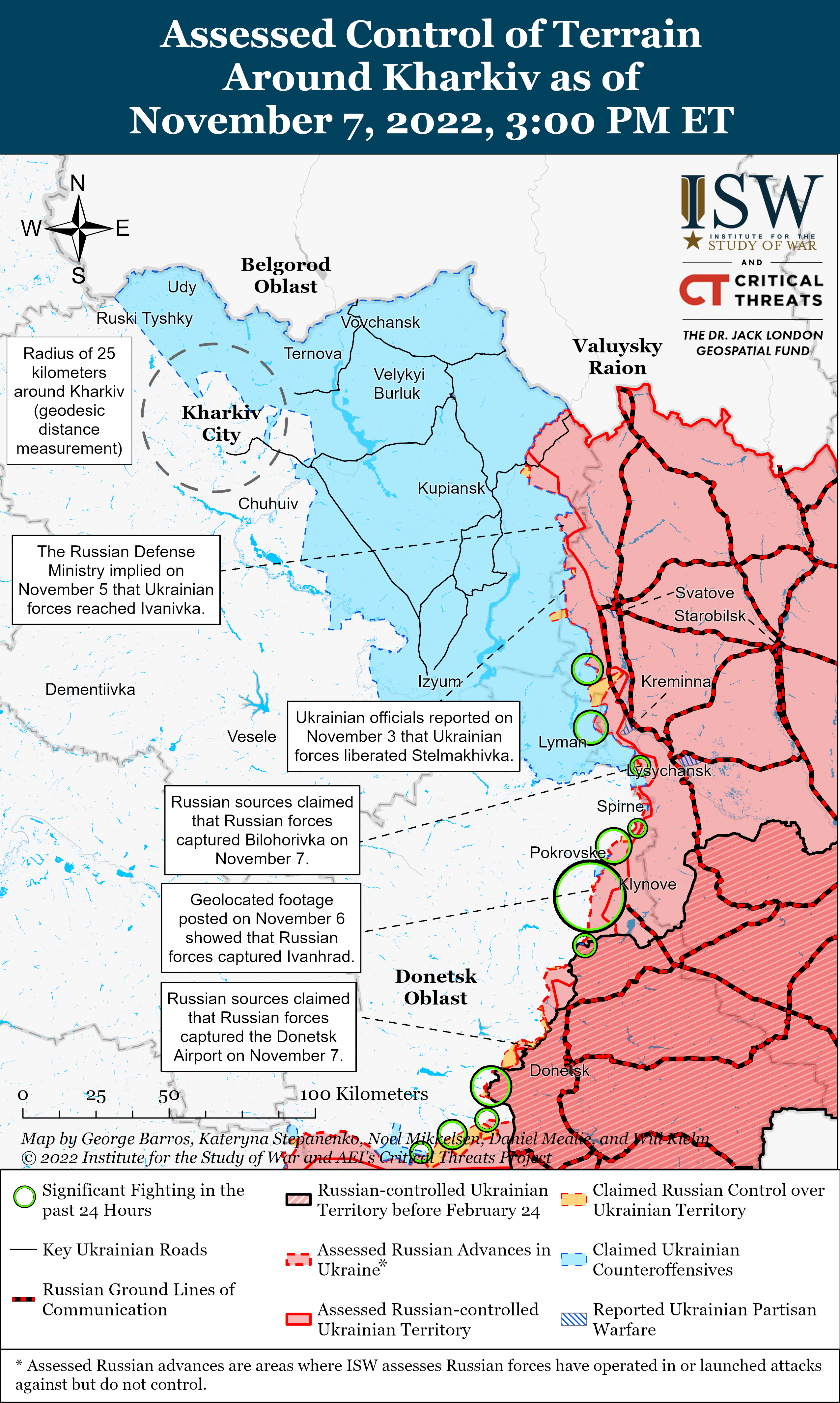 Просування ЗСУ до Сватового і ворожі штурми на Донбасі: нові карти боїв