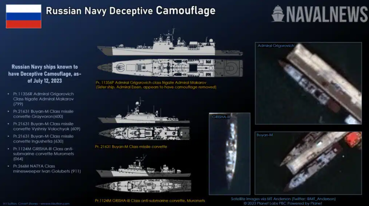 Аналитики объяснили, как новые технологии помогут Украине раскрыть замаскированные корабли РФ