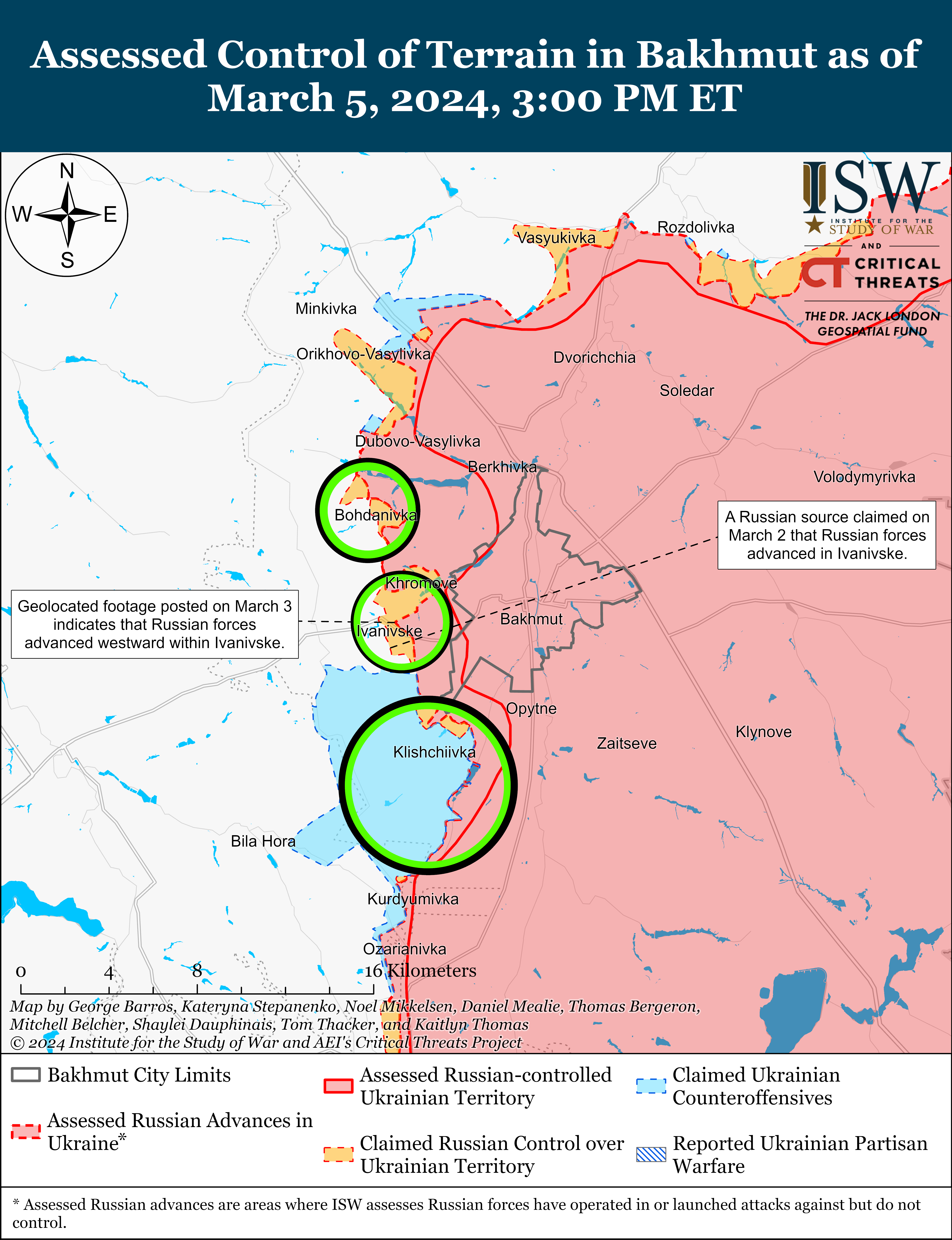 ВСУ держат оборону и впервые применили AASM Hammer на левом берегу Днепра: карты ISW